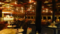 Inside the Blue Star ferry