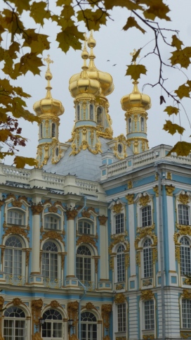 Catherine Palace trimmed in gold